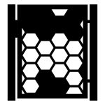 Gartentür Isabella 90×120 cm