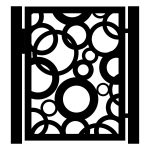 Gartentür Felicia 90×120 cm