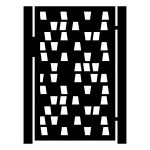 Gartentür Cristina 90×150 cm