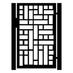 Gartentür Claudia 90×150 cm