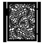 Gartentür Lisa 90×120 cm