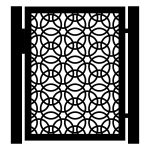 Gartentür Gianna 90×120 cm