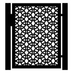 Gartentür Giulia 90×120 cm