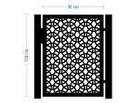 Gartentür Giulia 90×120 cm - Image 2