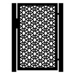 Gartentür Giulia 90×150 cm