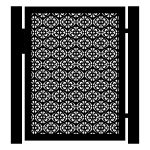 Gartentür Caterina 90×120 cm