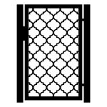 Gartentür Bianca 90×150 cm