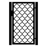 Gartentür Bianca 90×170 cm