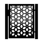 Gartentür Azzurra 90×120 cm