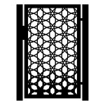 Gartentür Azzurra 90×150 cm