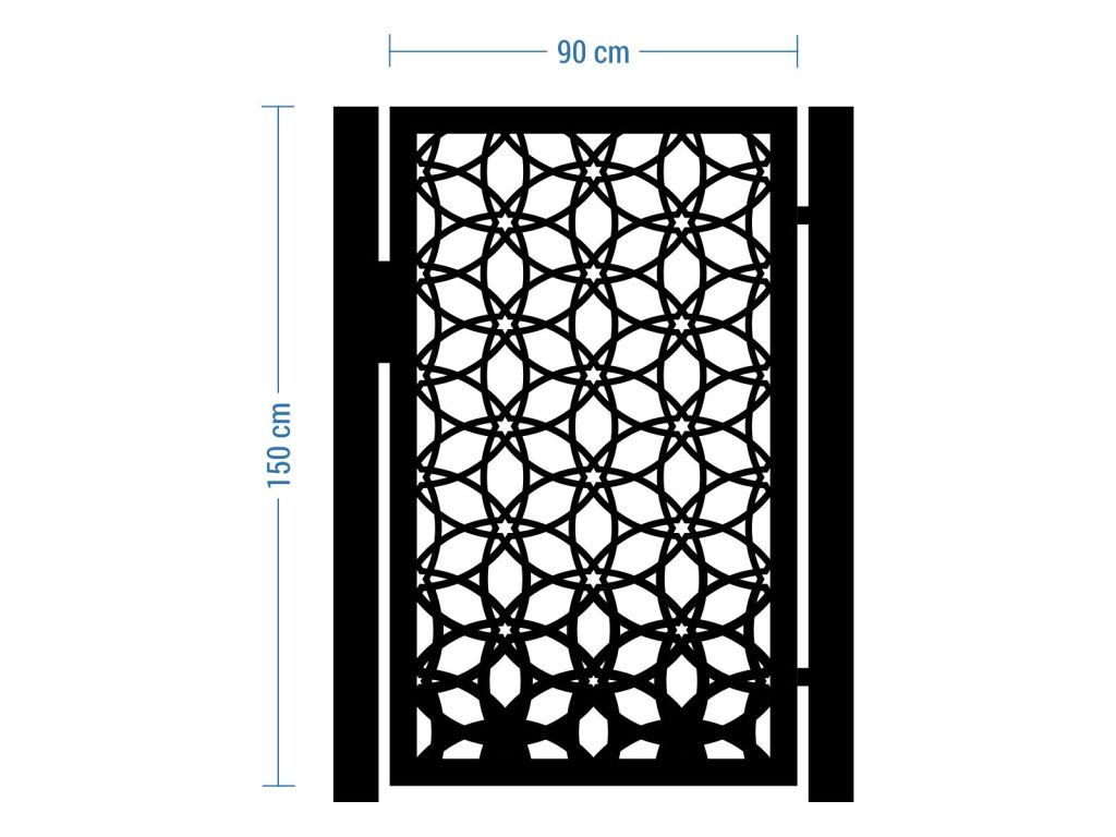 Gartentür Azzurra 90×150 cm - Image 2