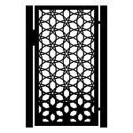 Gartentür Azzurra 90×170 cm