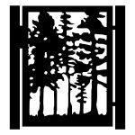 Gartentür Veronica 90×120 cm