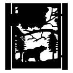 Gartentür Olivia 90×120 cm