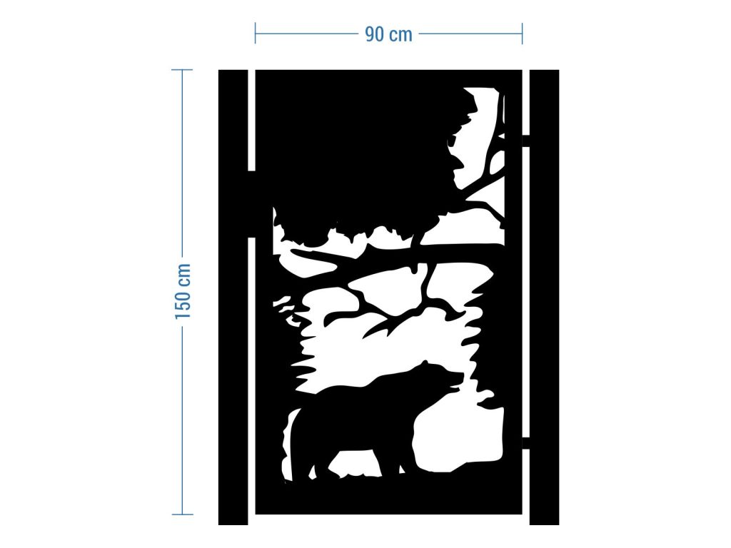 Gartentür Olivia 90×150 cm - Image 2