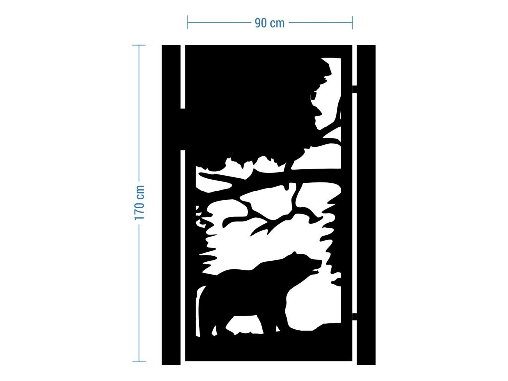 Gartentür Olivia 90×170 cm - Image 2