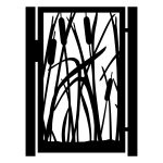 Gartentür Diana 90×150 cm