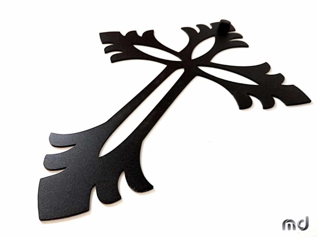 Wandkreuz Metall KNS010 15 cm - Image 3