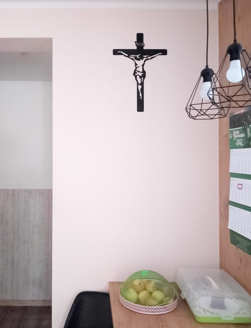 Wandkreuz Metall KNS002 50 cm - Image 2