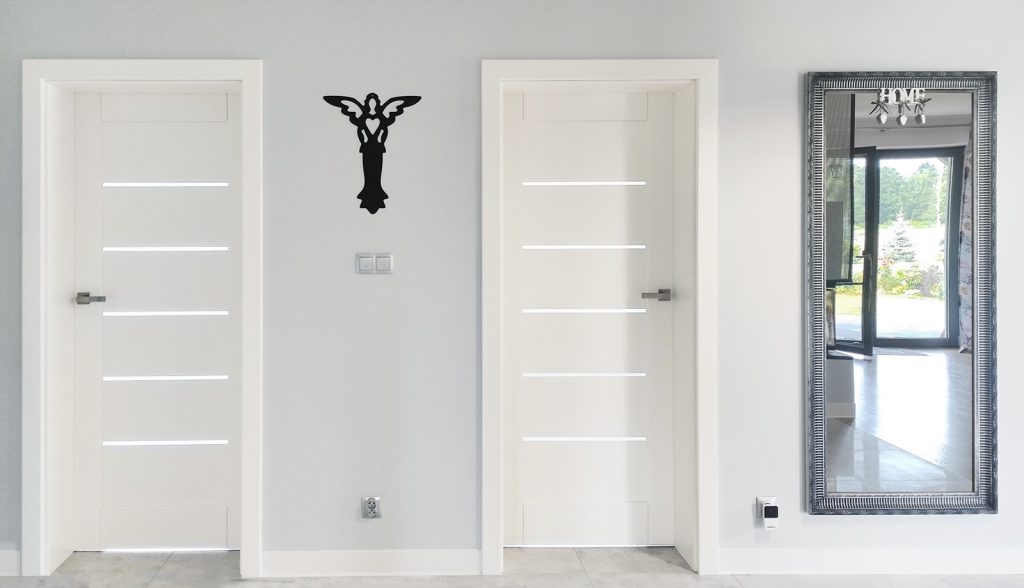 Wandfigur Engel Metall KNS008 50 cm - Image 2