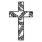 Metallkreuz KNS029 50 cm