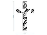 Metallkreuz KNS029 50 cm - Image 3