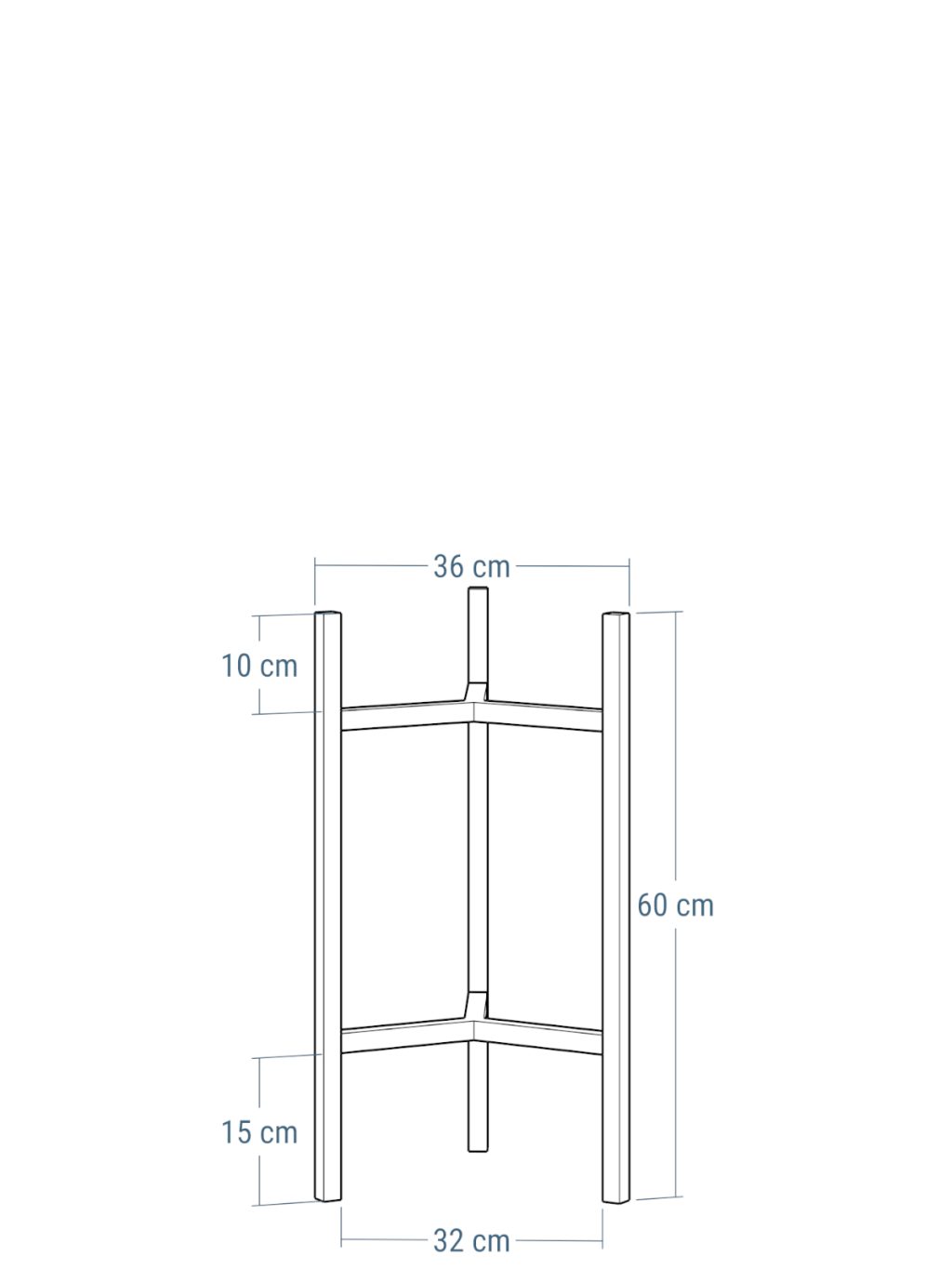 Blumensäule Loft Tripod Big M - Image 3