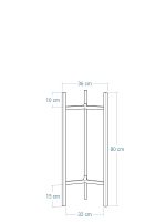 Blumensäule Loft Tripod Big L - Image 3
