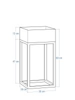 Pflanzenständer Metall Industriell M - Image 3