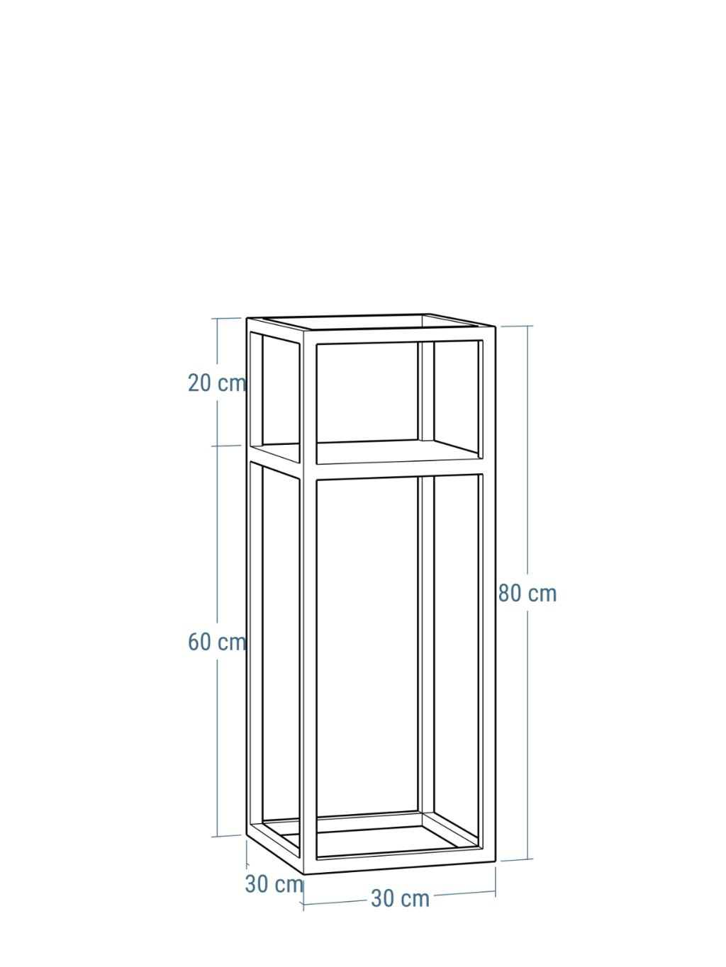 Blumenhocker Metall Loft L - Image 3