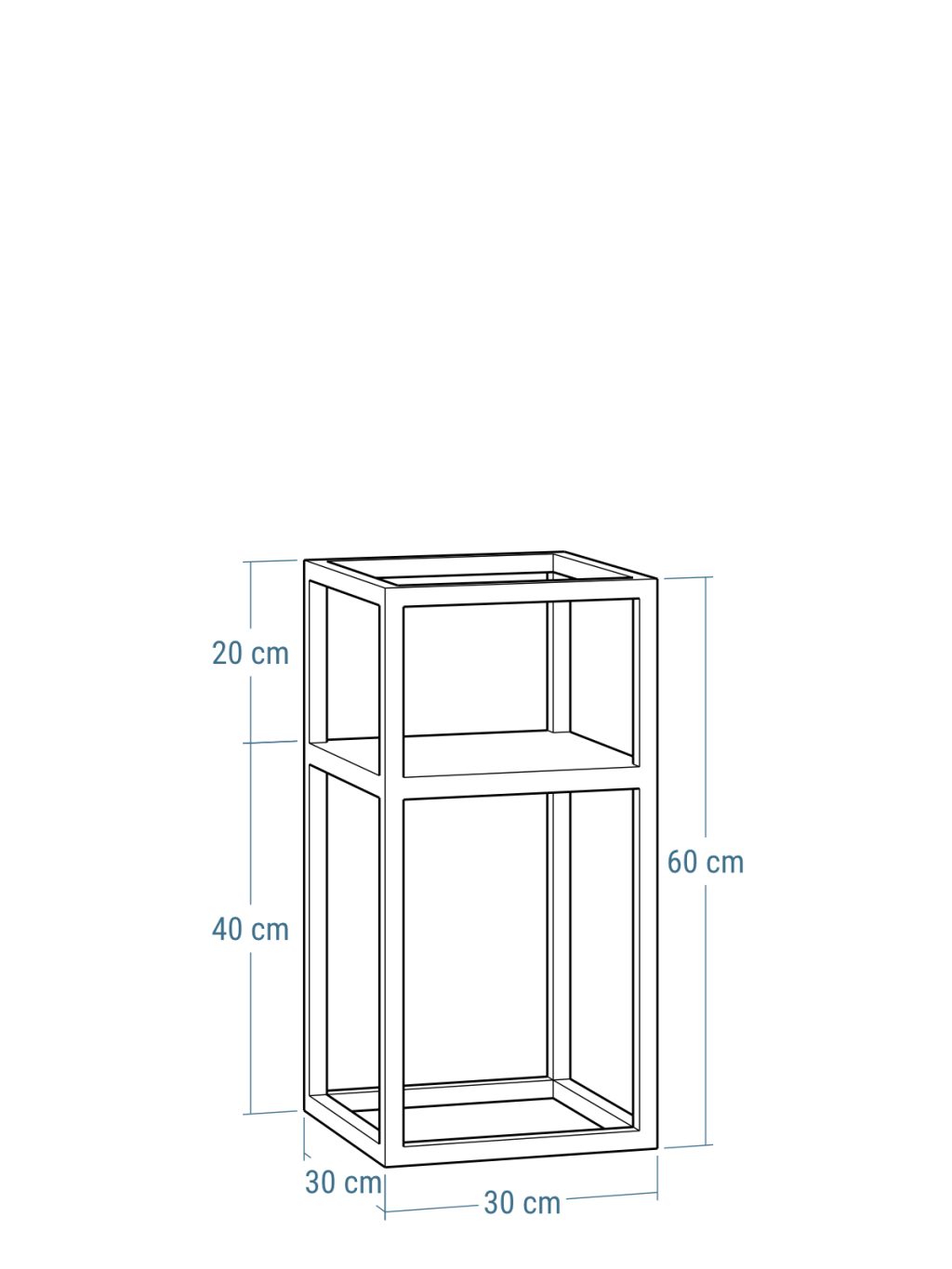 Blumenhocker Metall Loft M - Image 3