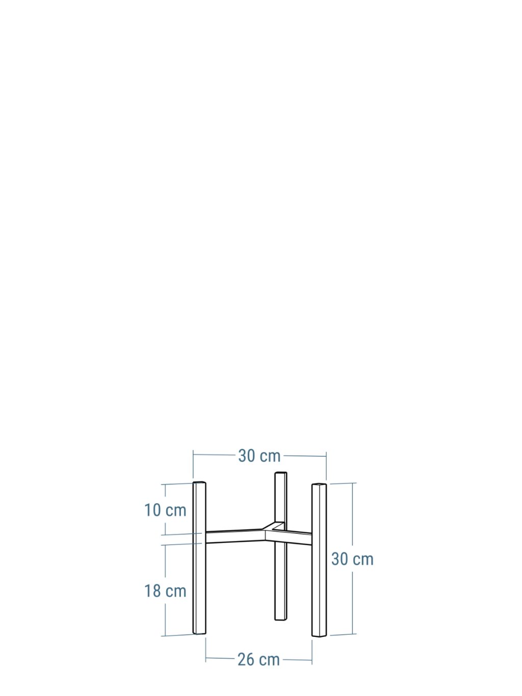 Blumensäule Loft Tripod S - Image 4