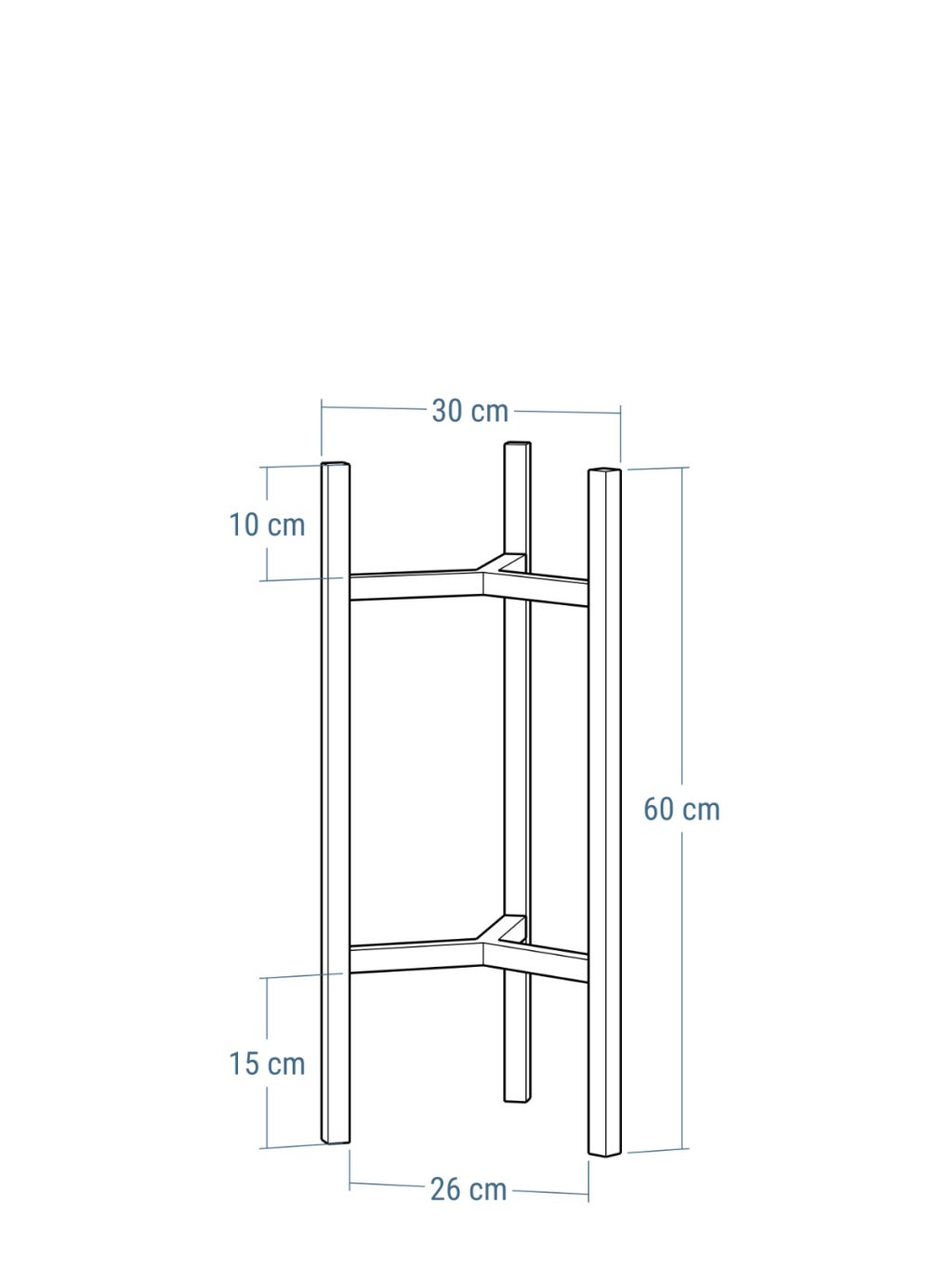 Blumensäule Loft Tripod M - Image 6