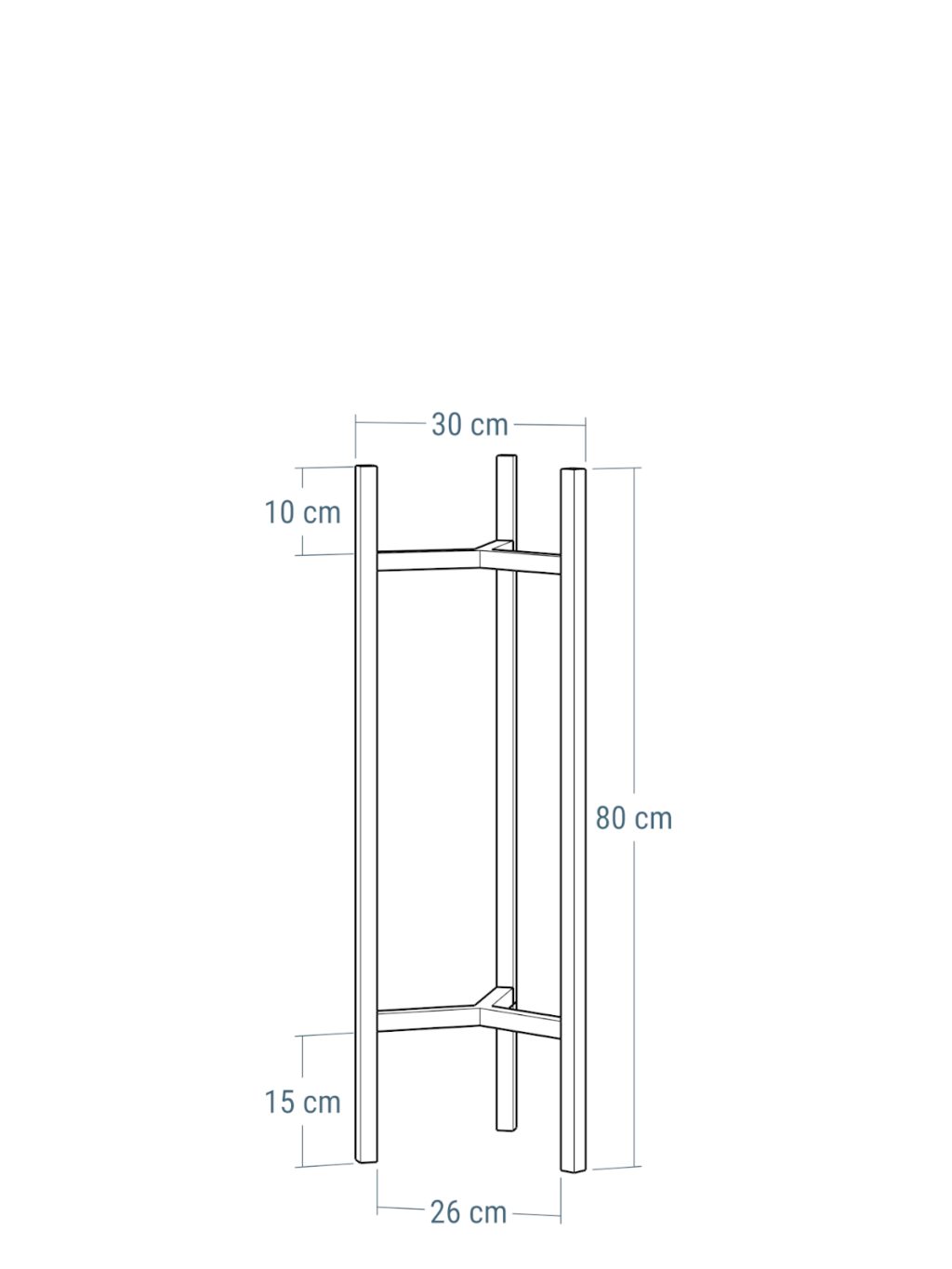 Blumensäule Loft Tripod L - Image 4
