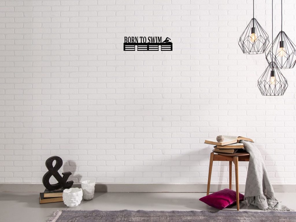 Medaillenhalter Born to swim 40 cm - Image 2