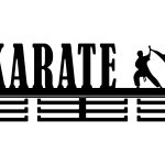 Medaillenhalter Karate 40 cm