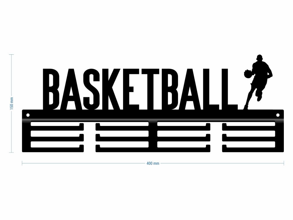 Medaillenhalter Basketball 40 cm - Image 3