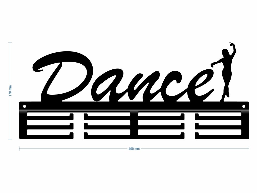 Medaillenhalter Dance 40 cm - Image 3