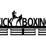 Medaillenhalter Kick boxing 40 cm