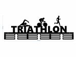Medaillenhalter Triathlon 80 cm – Bild 3