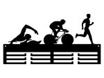 Medaillenhalter Triatlon II 40 cm