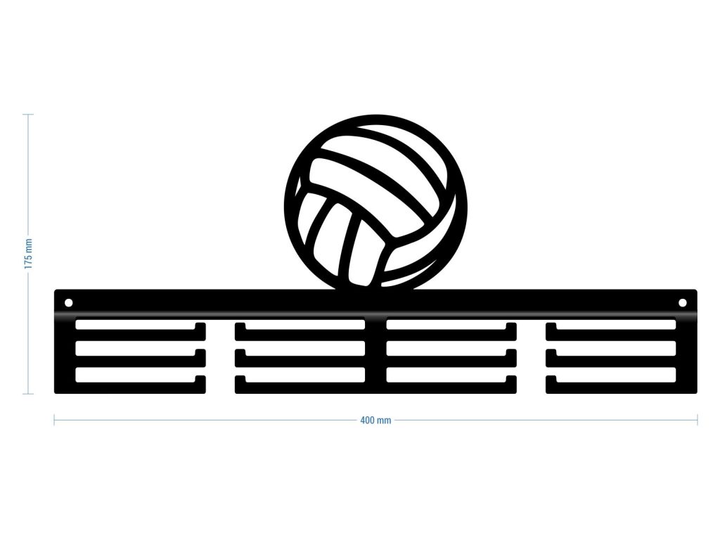 Medaillenhalter Siatkówka 40 cm - Image 3