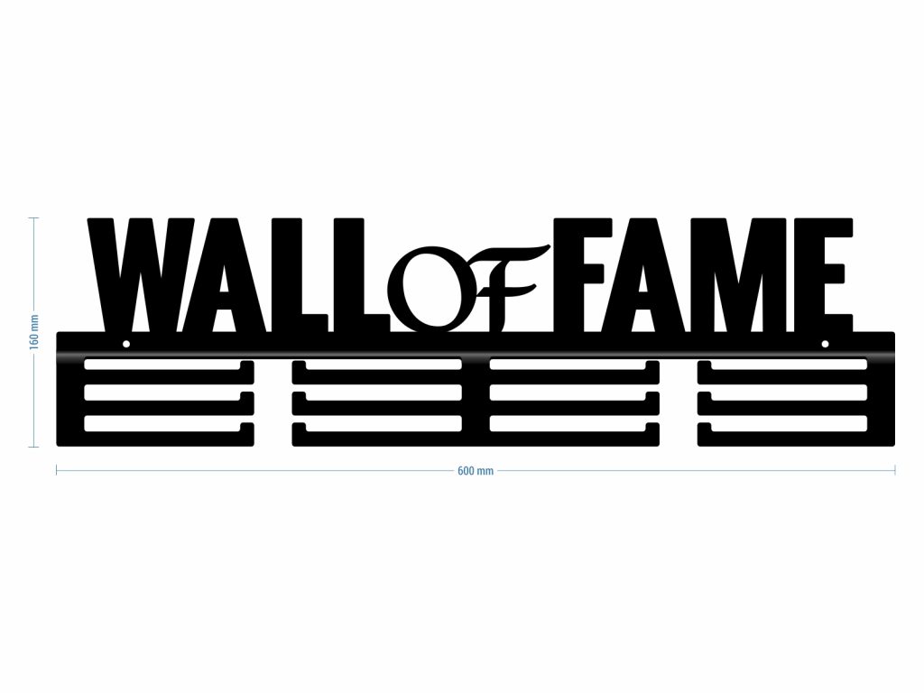 Medaillenhalter Wall of fame 60 cm - Image 3