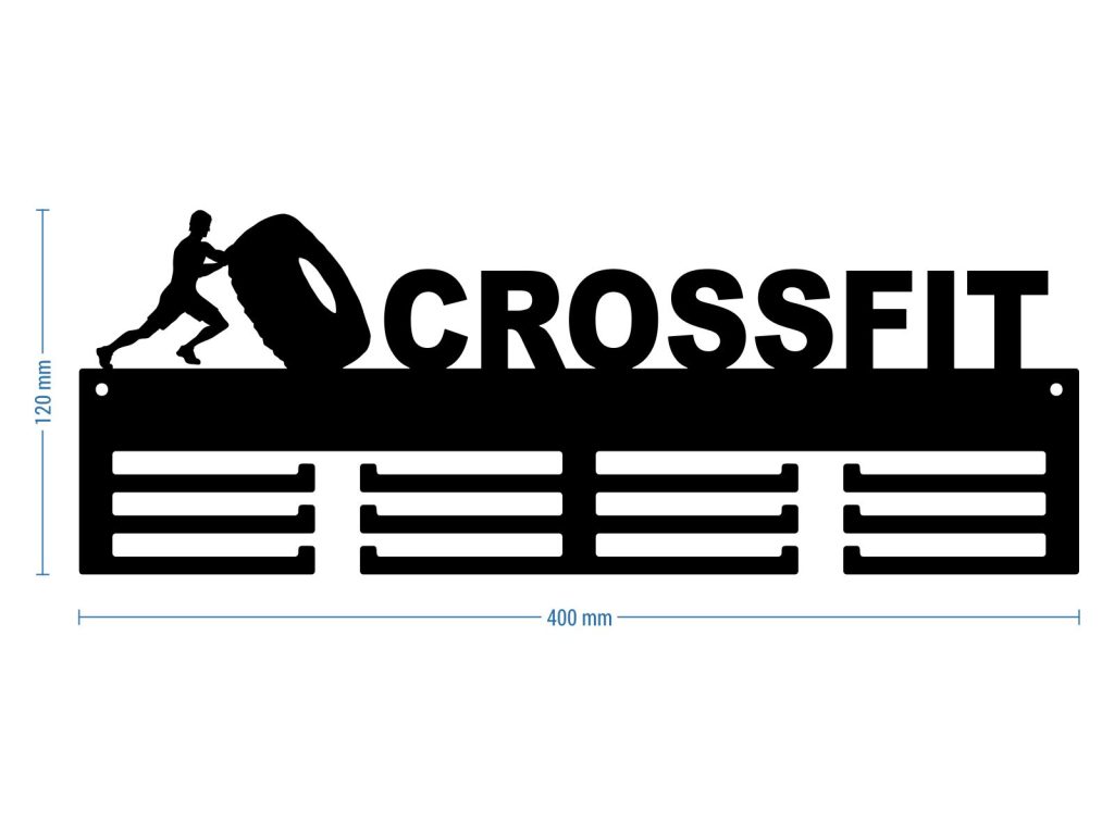 Medaillenhalter Crossfit II 40 cm - Image 2