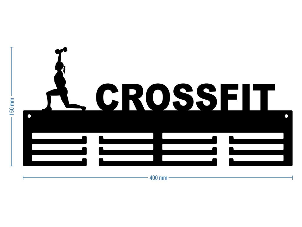 Medaillenhalter Crossfit IV 40 cm - Image 2