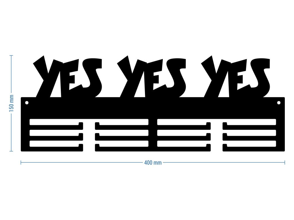 Medaillenhalter Yes yes yes 40 cm - Image 2