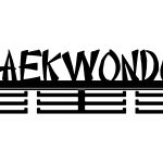 Medaillenhalter Taekwondoo 40 cm