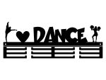 Medaillenhalter I love dance 40 cm
