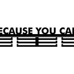 Medaillenhalter Because you can 60