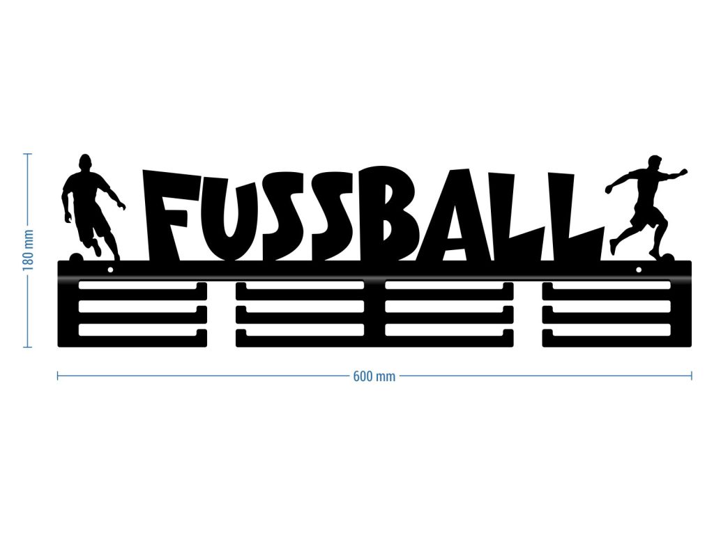 Medaillenhalter Fussball 60 cm - Image 3